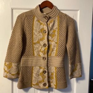 Anthropologie cardigan by Lia Molly